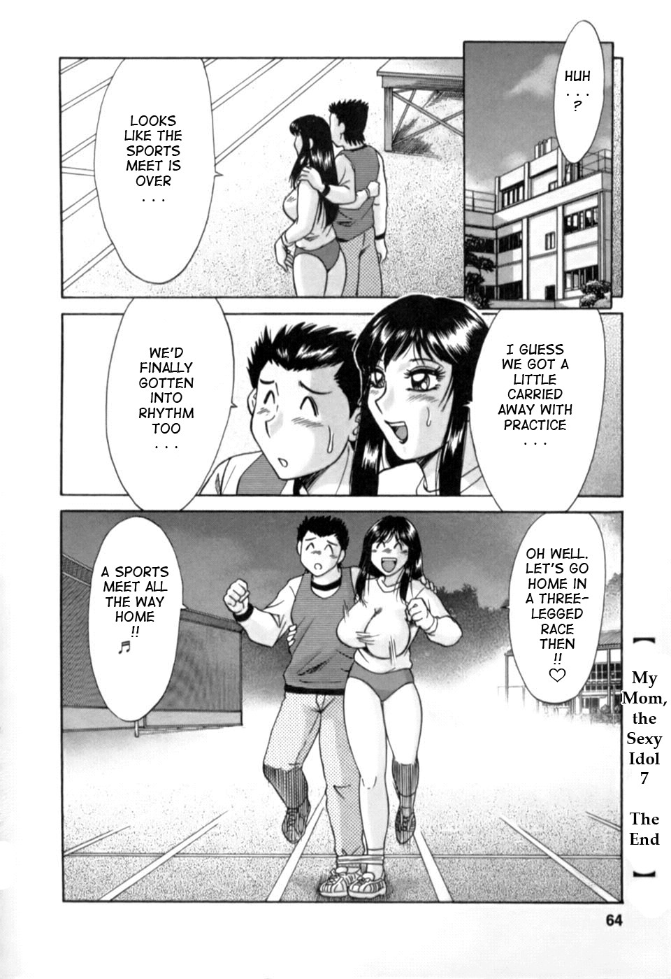 Hentai Manga Comic-My Mom, The Sexy Idol 2-Read-63